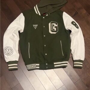 Guess Quilted Jacket with Red Label